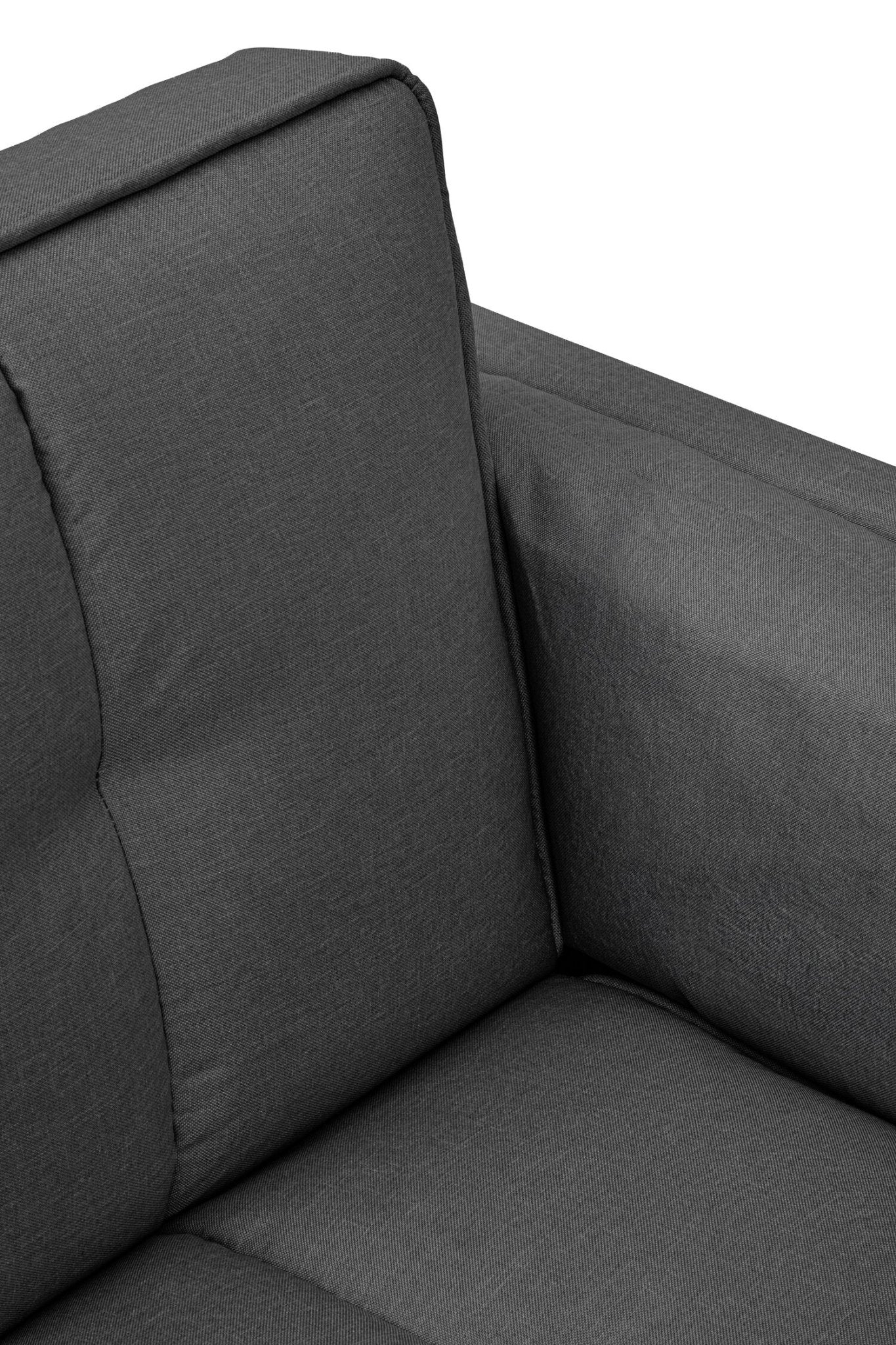 Valerie 3 Seat Dark Grey Sofa Bed | Luxury Home Accessories | Heulog Glow