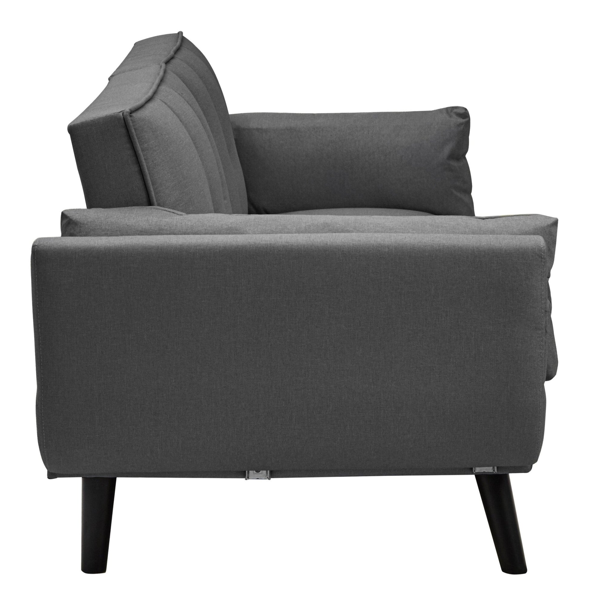 Valerie 3 Seat Dark Grey Sofa Bed | Luxury Home Accessories | Heulog Glow