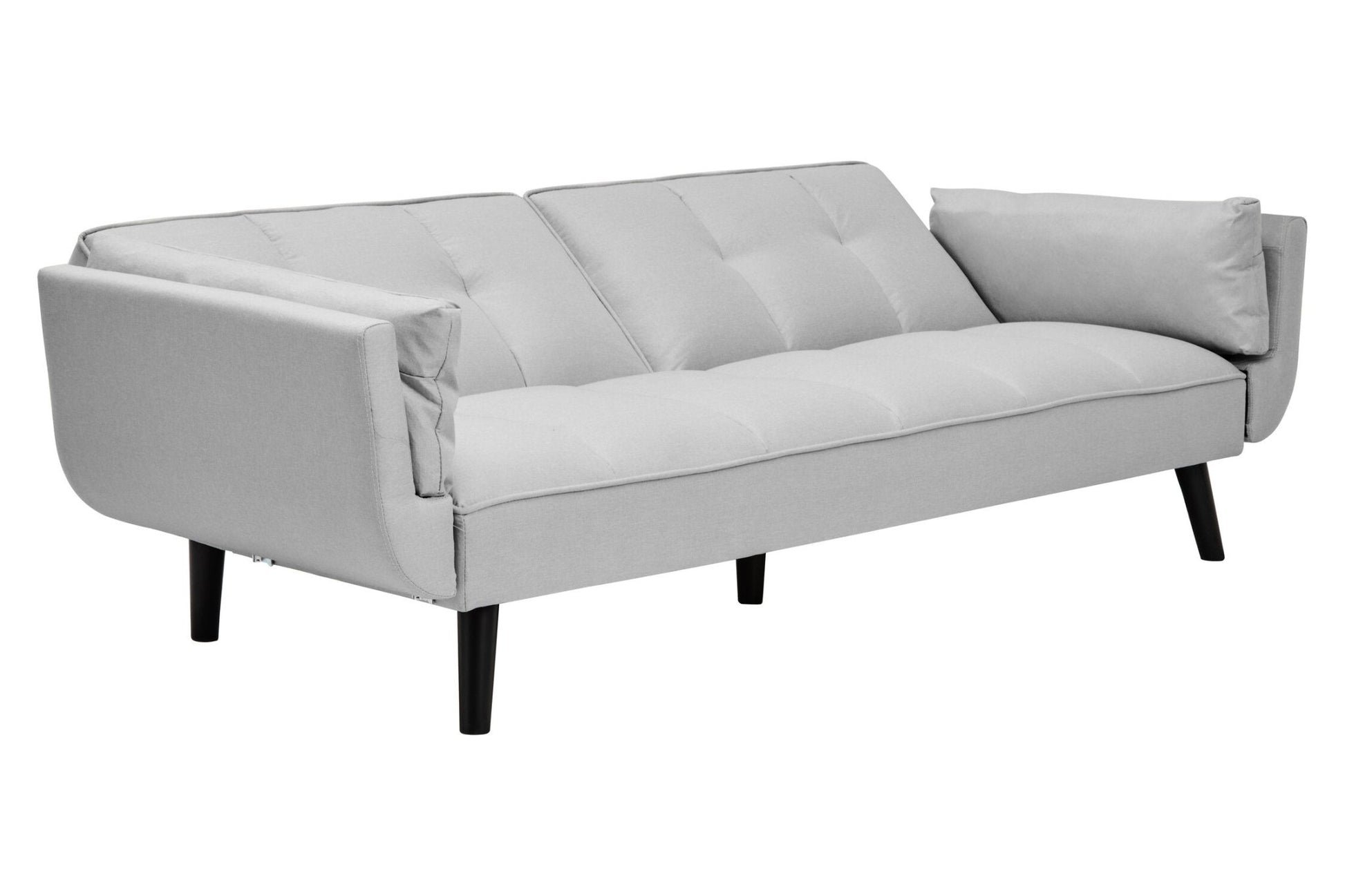 Valerie 3 Seat Light Grey Sofa Bed | Luxury Home Accessories | Heulog Glow