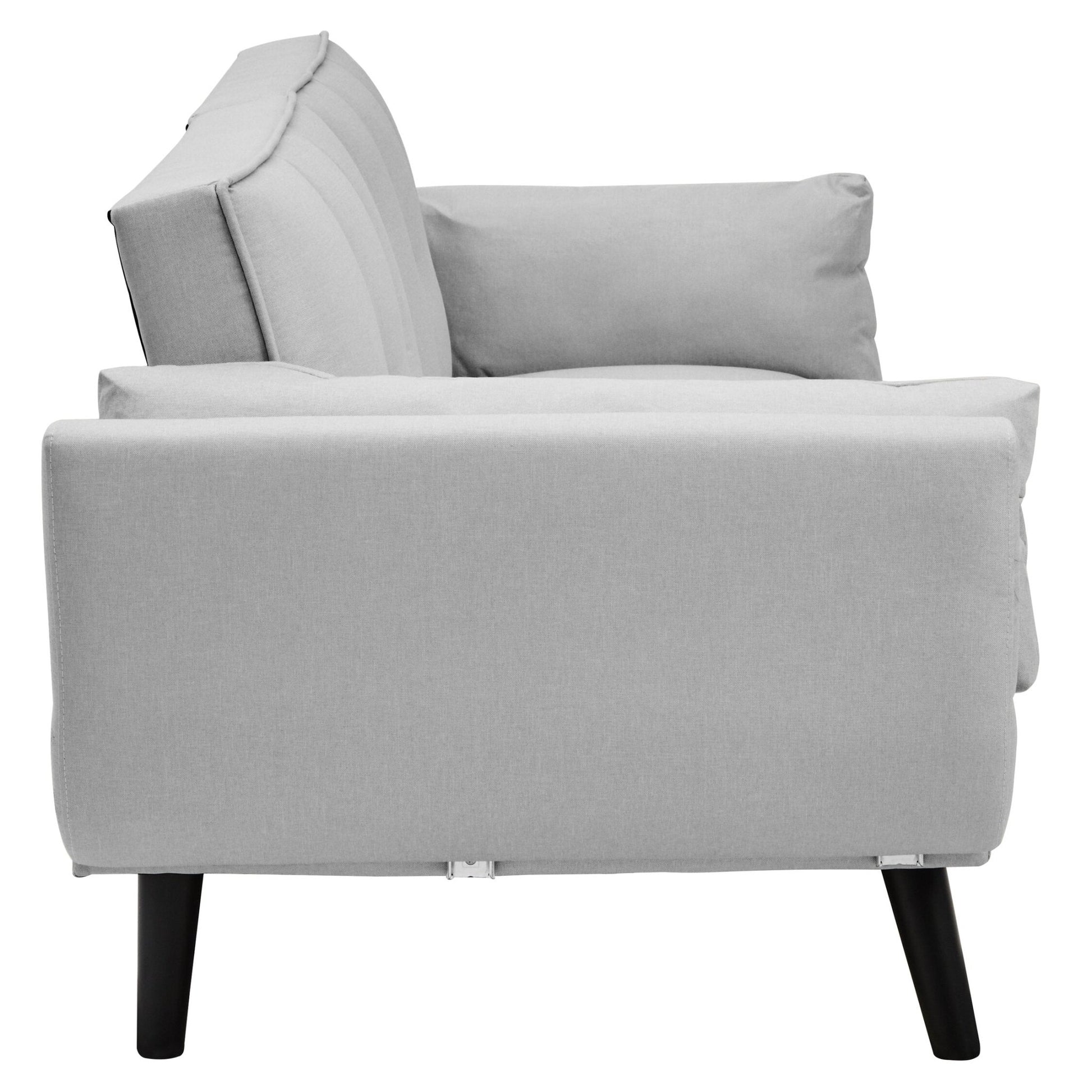 Valerie 3 Seat Light Grey Sofa Bed | Luxury Home Accessories | Heulog Glow