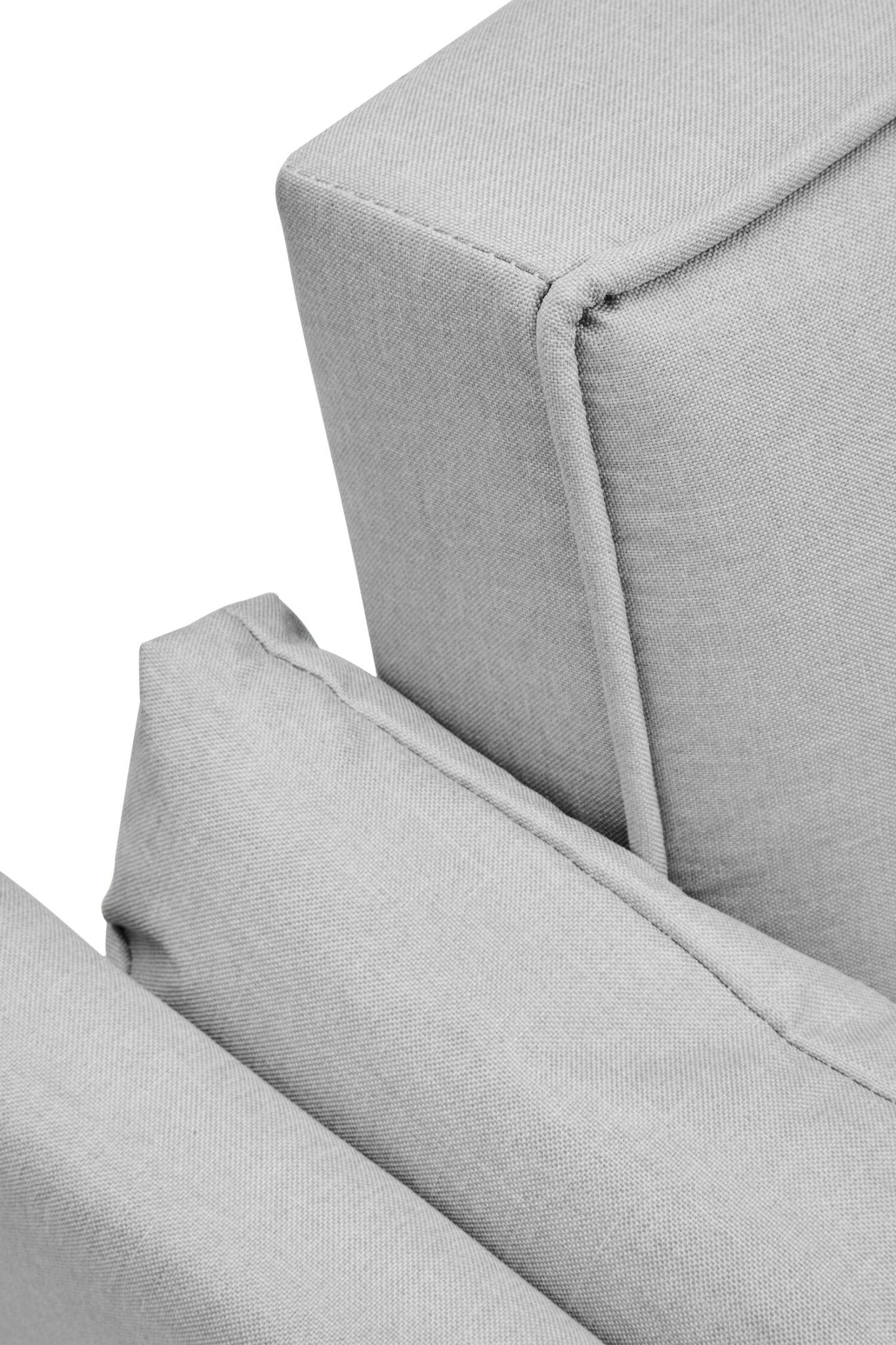 Valerie 3 Seat Light Grey Sofa Bed | Luxury Home Accessories | Heulog Glow
