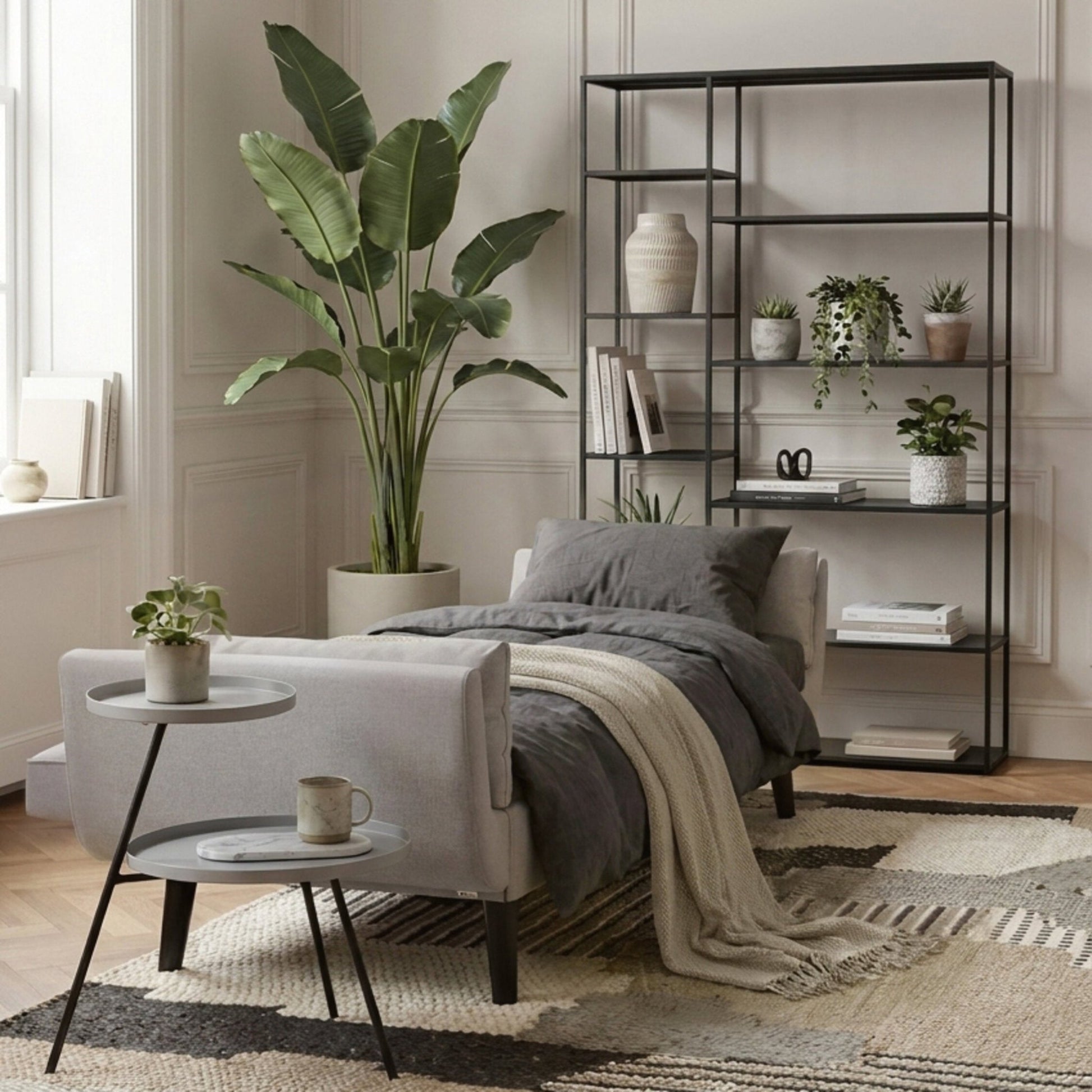 Valerie 3 Seat Light Grey Sofa Bed | Luxury Home Accessories | Heulog Glow