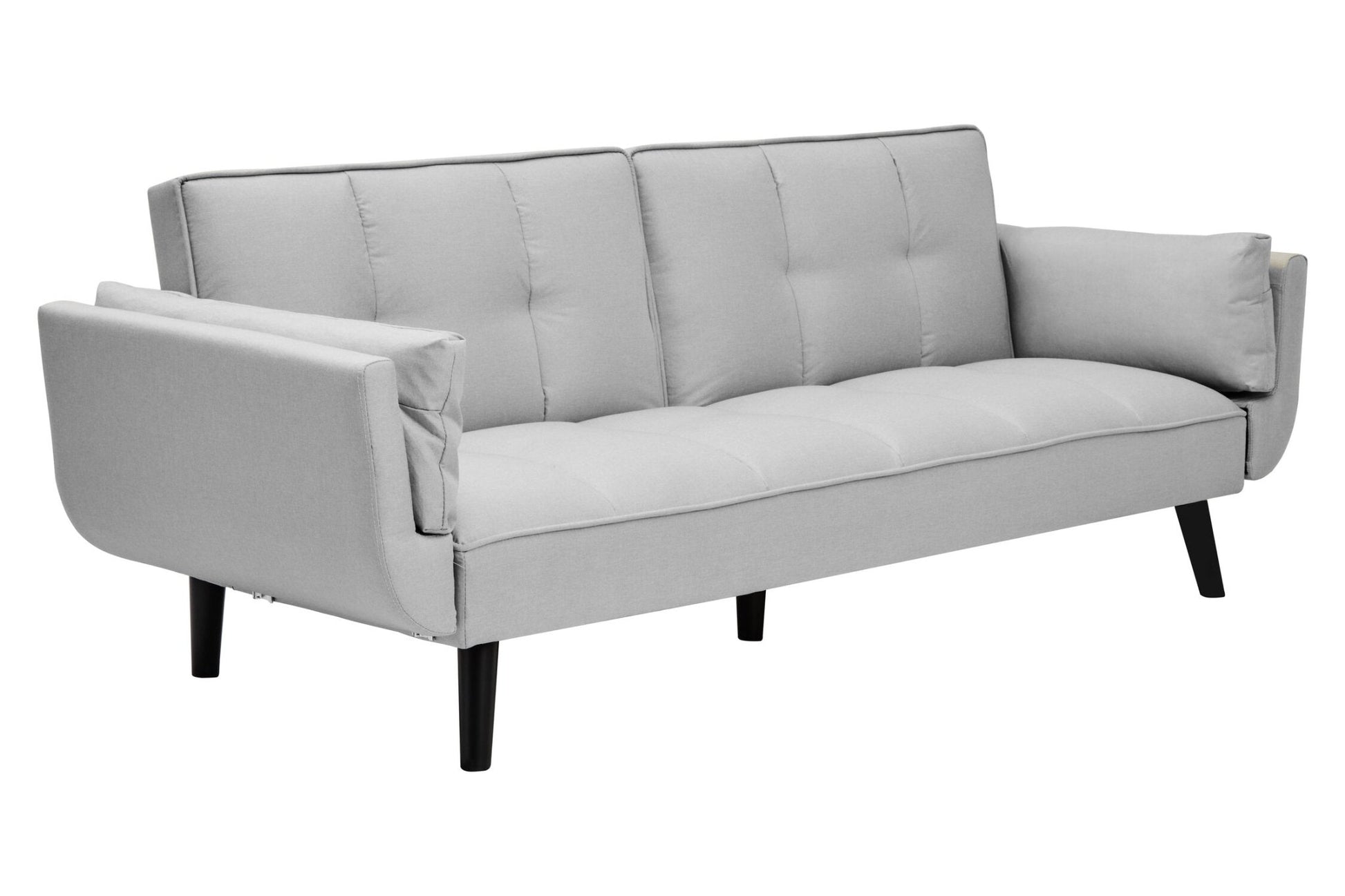 Valerie 3 Seat Light Grey Sofa Bed | Luxury Home Accessories | Heulog Glow
