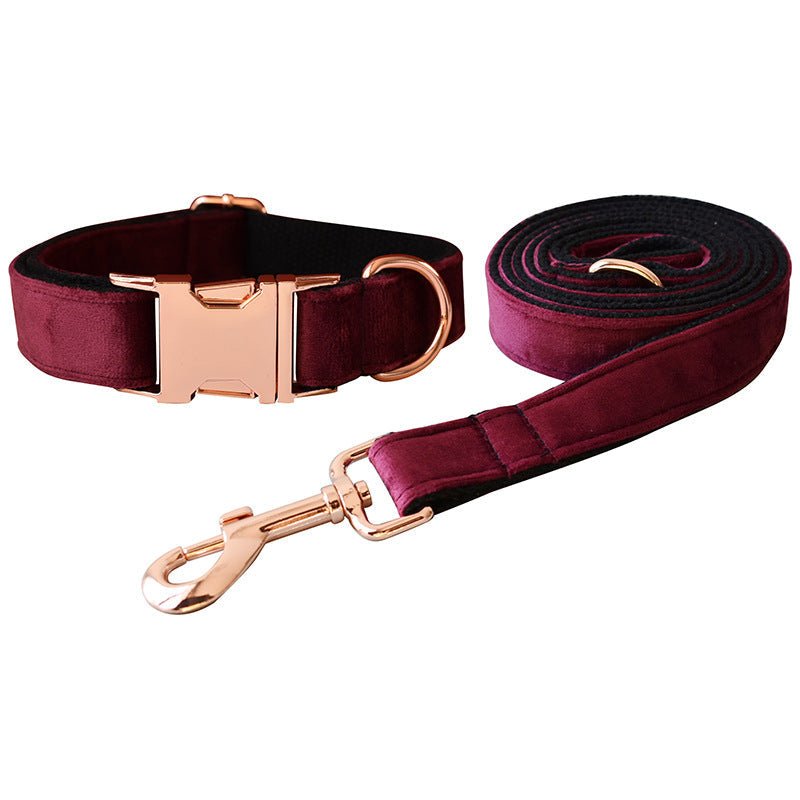 Velvet Dog Collar Double Microfiber Bowknot Pet Products | Luxury Home Accessories | Heulog Glow