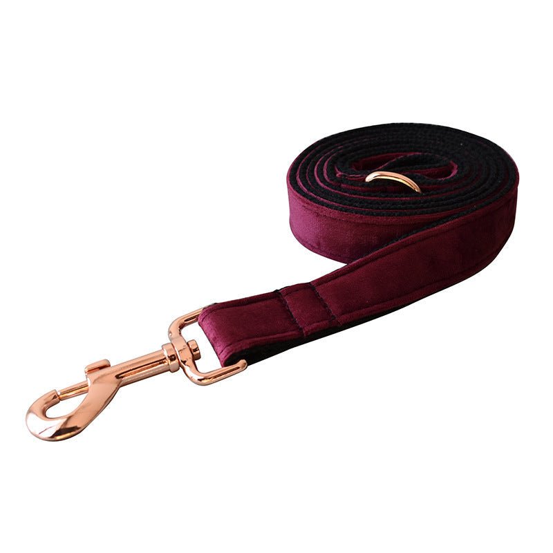 Velvet Dog Collar Double Microfiber Bowknot Pet Products | Luxury Home Accessories | Heulog Glow