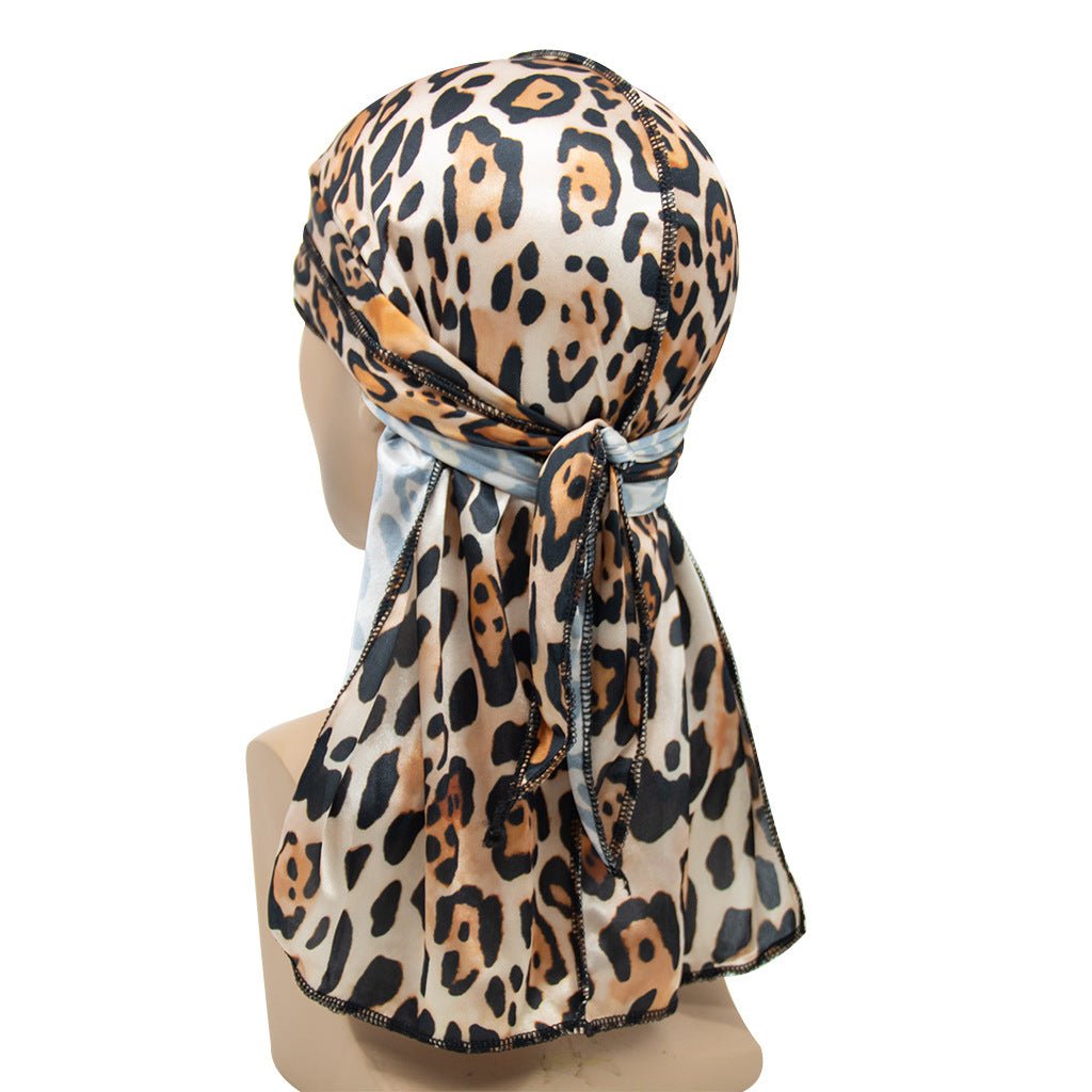 Velvet Leopard Long Tail Pirate Hat | Luxury Home Accessories | Heulog Glow