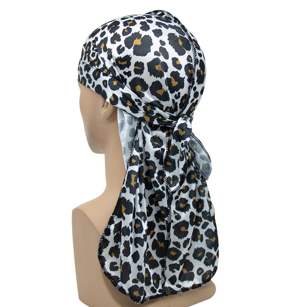 Velvet Leopard Long Tail Pirate Hat | Luxury Home Accessories | Heulog Glow