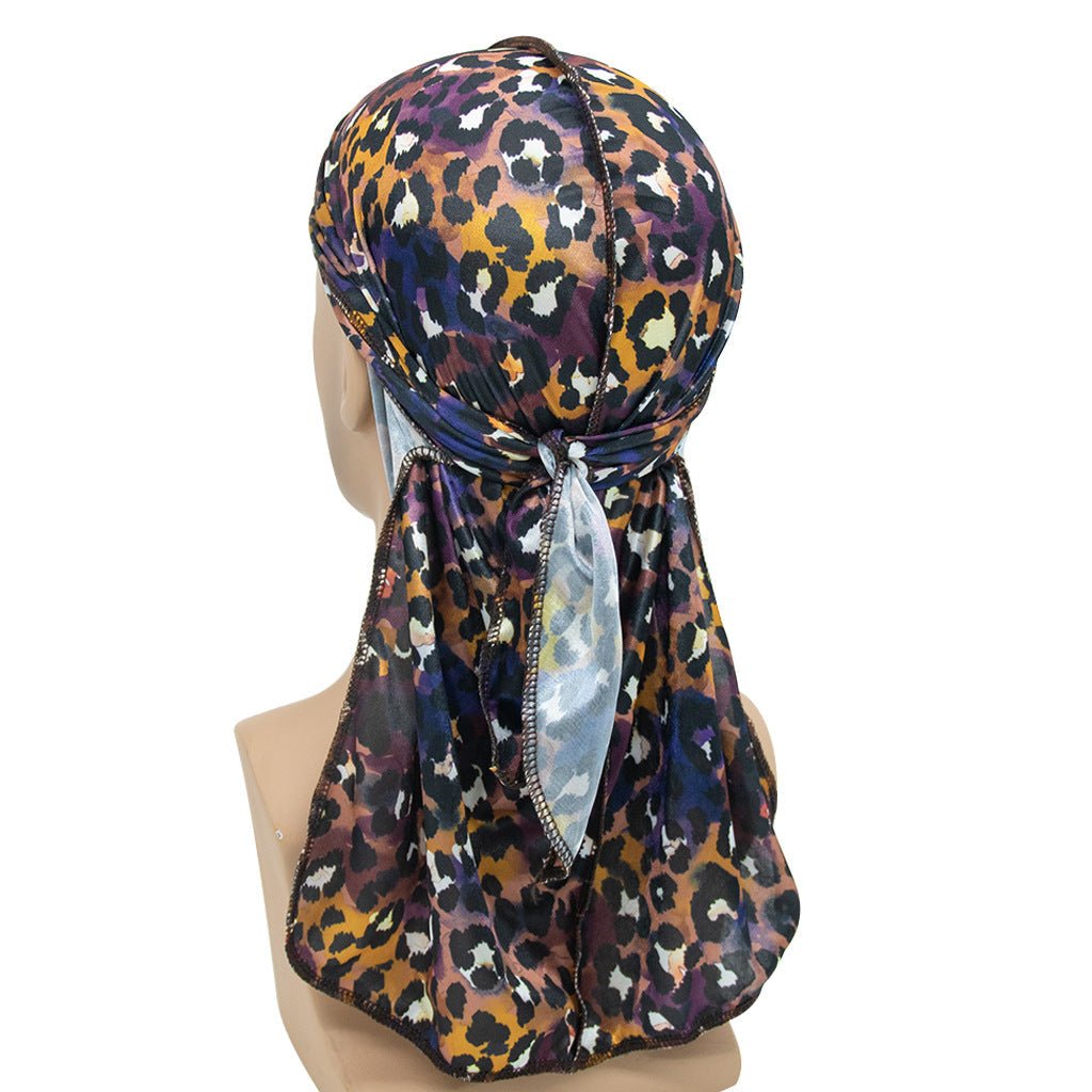 Velvet Leopard Long Tail Pirate Hat | Luxury Home Accessories | Heulog Glow