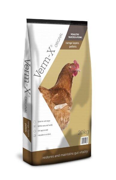 Verm X Layers Pellets with Verm-X 20kg | Luxury Home Accessories | Heulog Glow