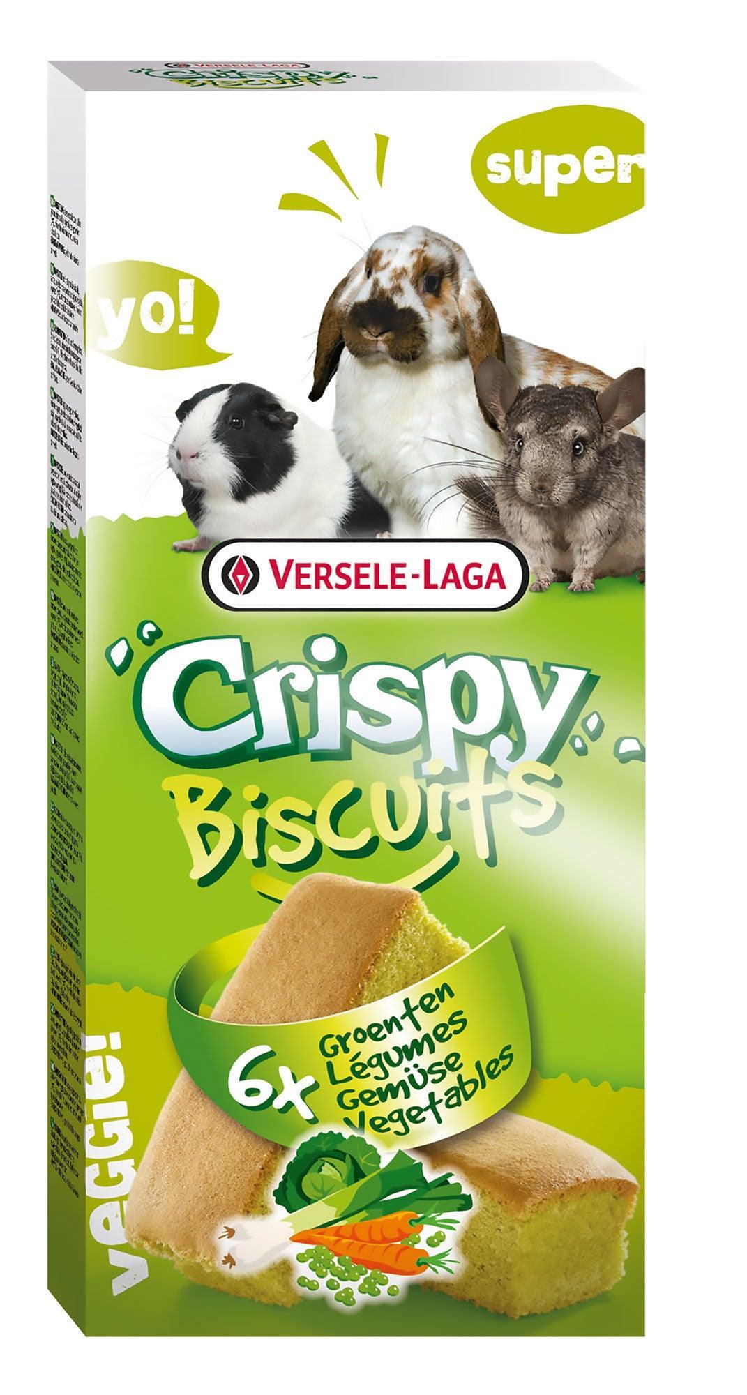 Versele Laga Biscuit Small Animal Vegetable 6x6 | Luxury Home Accessories | Heulog Glow