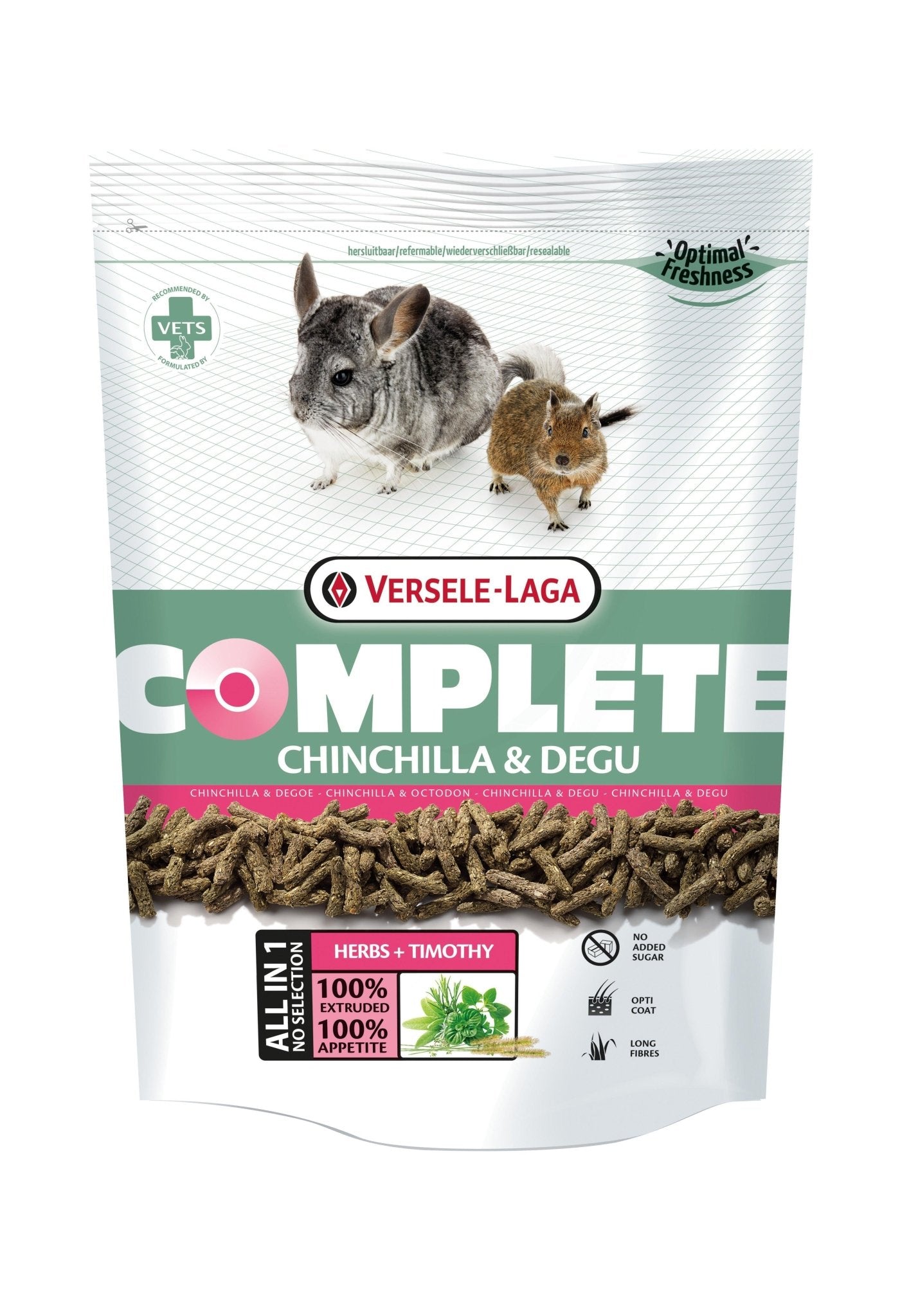 Versele Laga Chinchilla & Degu Complete 3kg | Luxury Home Accessories | Heulog Glow