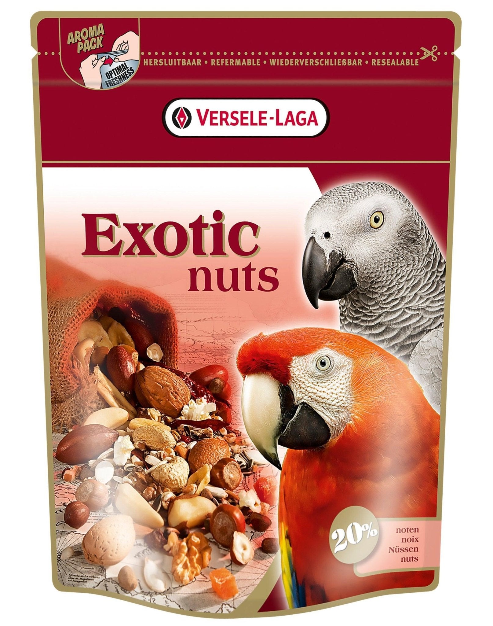 Versele Laga Exotic Nut Mix 6x750g | Luxury Home Accessories | Heulog Glow