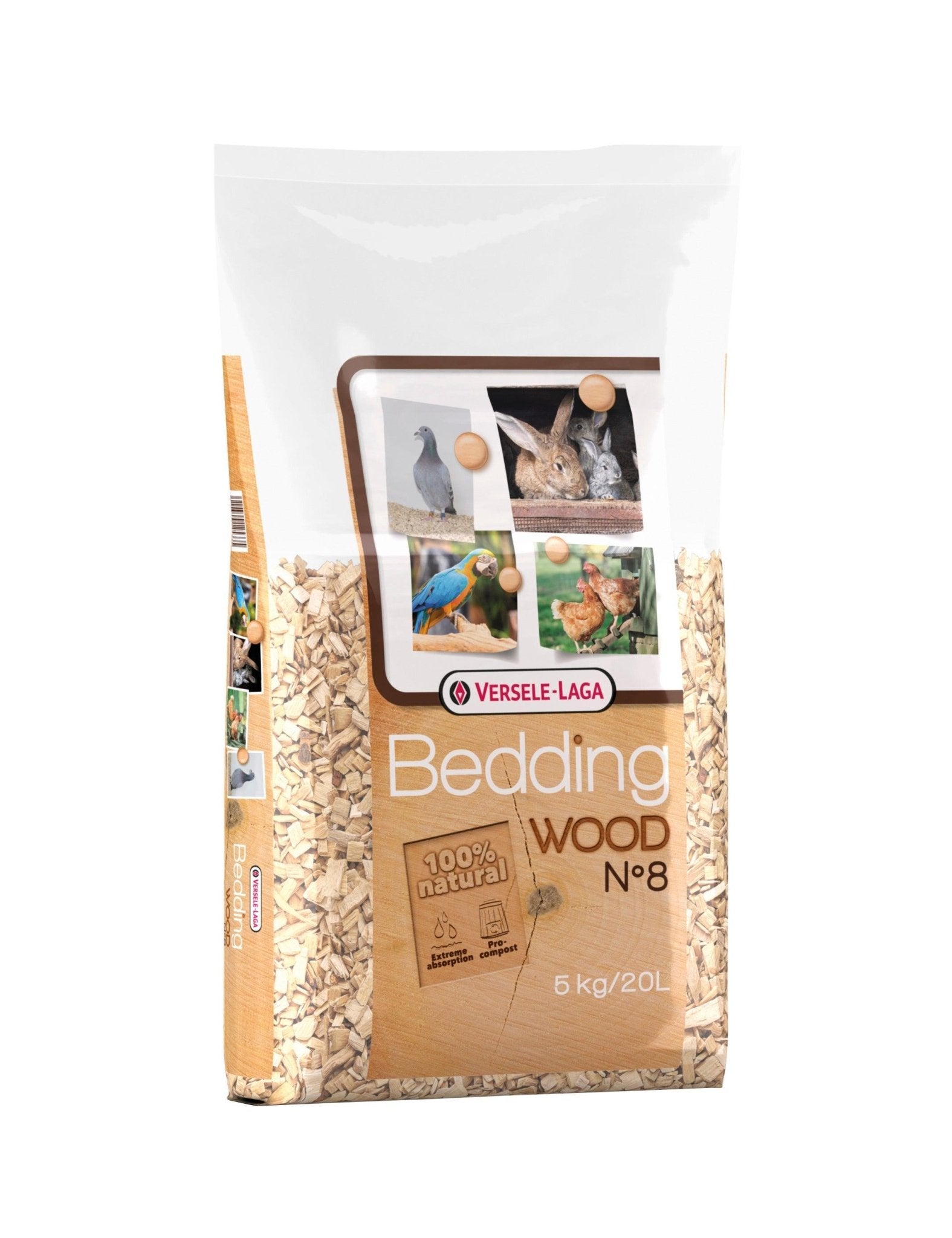 Versele Laga Wood Bedding No.8 15kg | Luxury Home Accessories | Heulog Glow