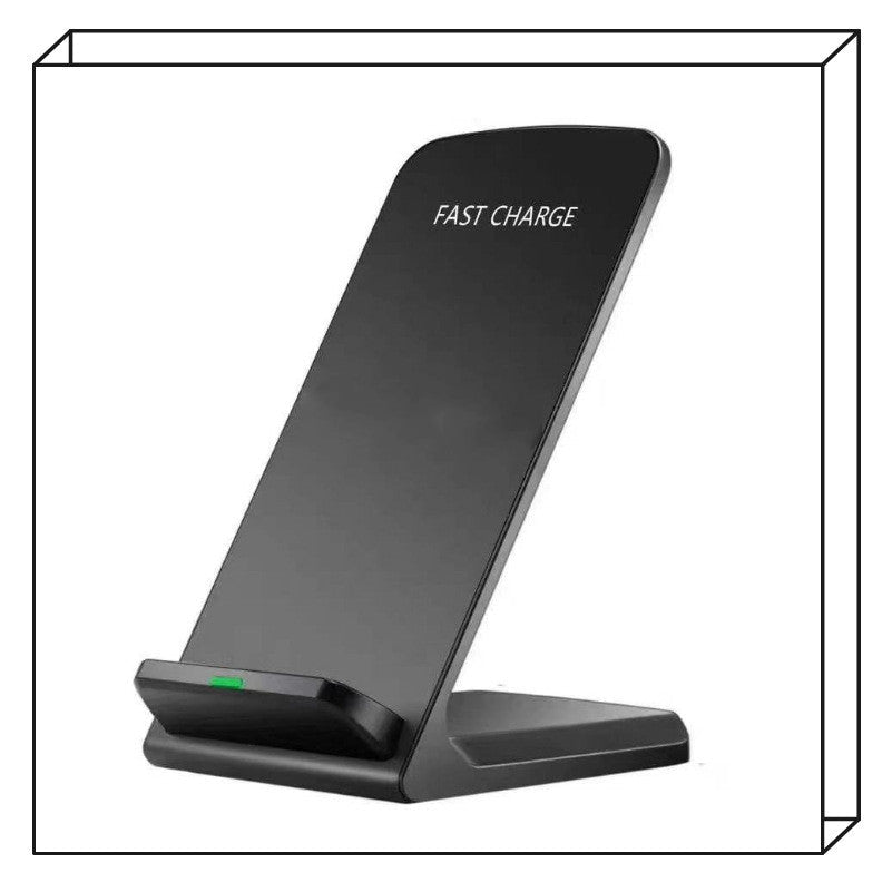 Vertical Bracket Dual Coil 10W Wireless Charger | Luxury Home Accessories | Heulog Glow