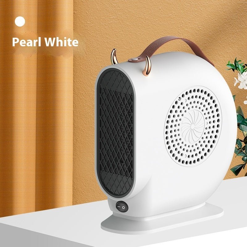Vertical Desktop Warm Air Blower Small Household Office Heater | Luxury Home Accessories | Heulog Glow