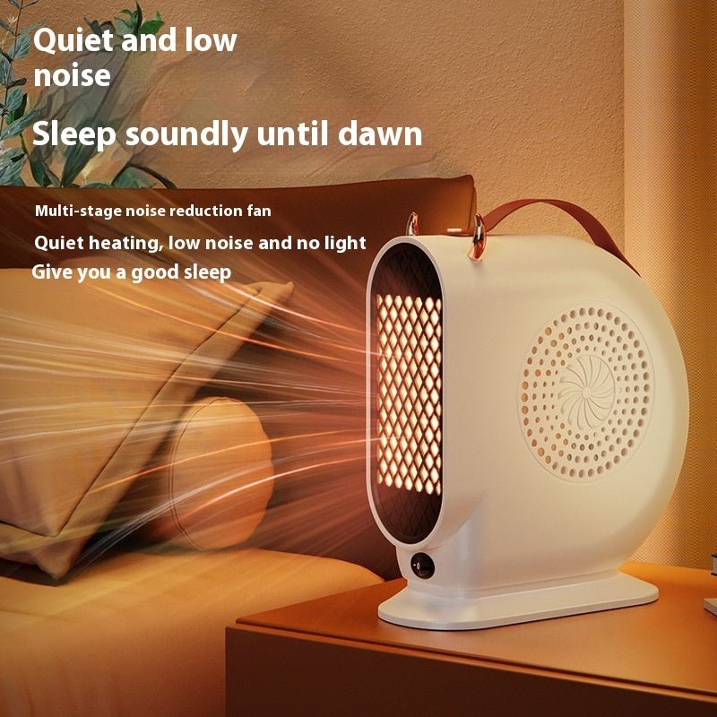 Vertical Desktop Warm Air Blower Small Household Office Heater | Luxury Home Accessories | Heulog Glow