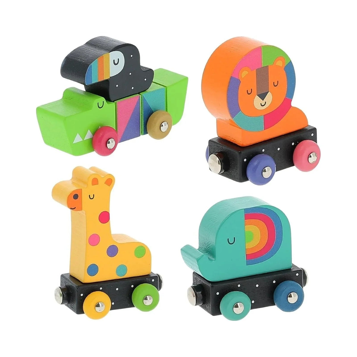 Vilac Andy Westface Animals' Train | Luxury Home Accessories | Heulog Glow