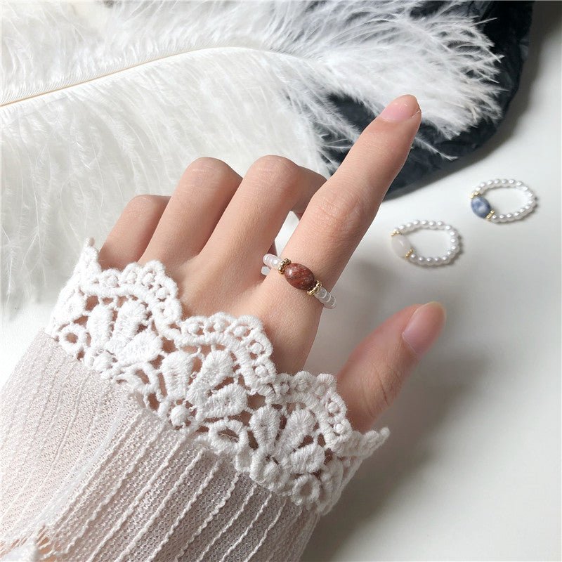 Vintage pearl ring | Luxury Home Accessories | Heulog Glow