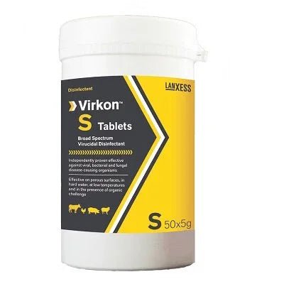Virkon S Disinfectant Tablets 50 x 5g | Luxury Home Accessories | Heulog Glow