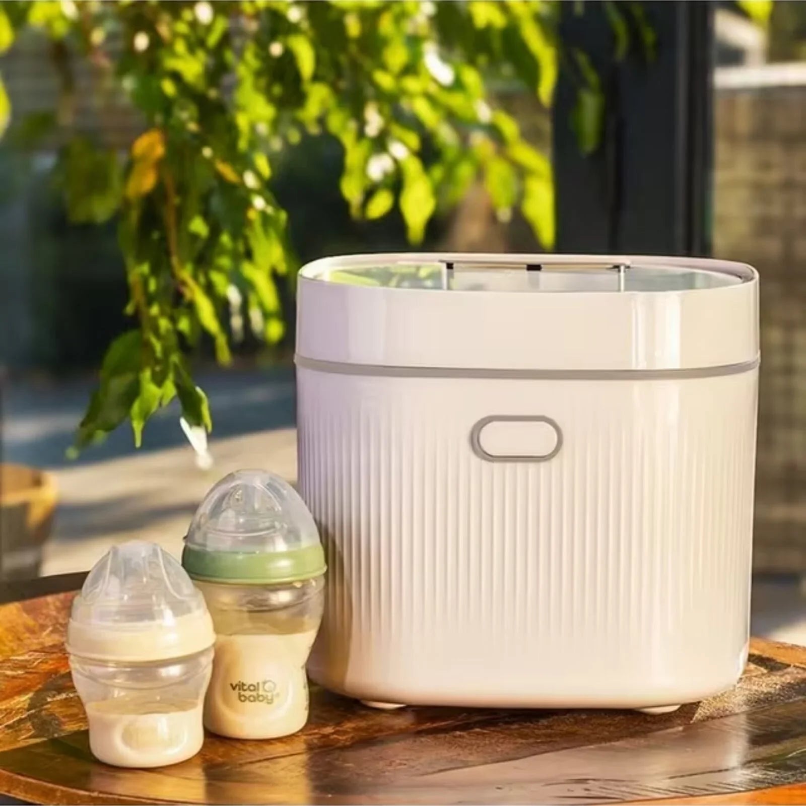 Vital Baby Advanced Pro UV Steriliser & Dryer (3rd Gen) - Arctic White | Luxury Home Accessories | Heulog Glow