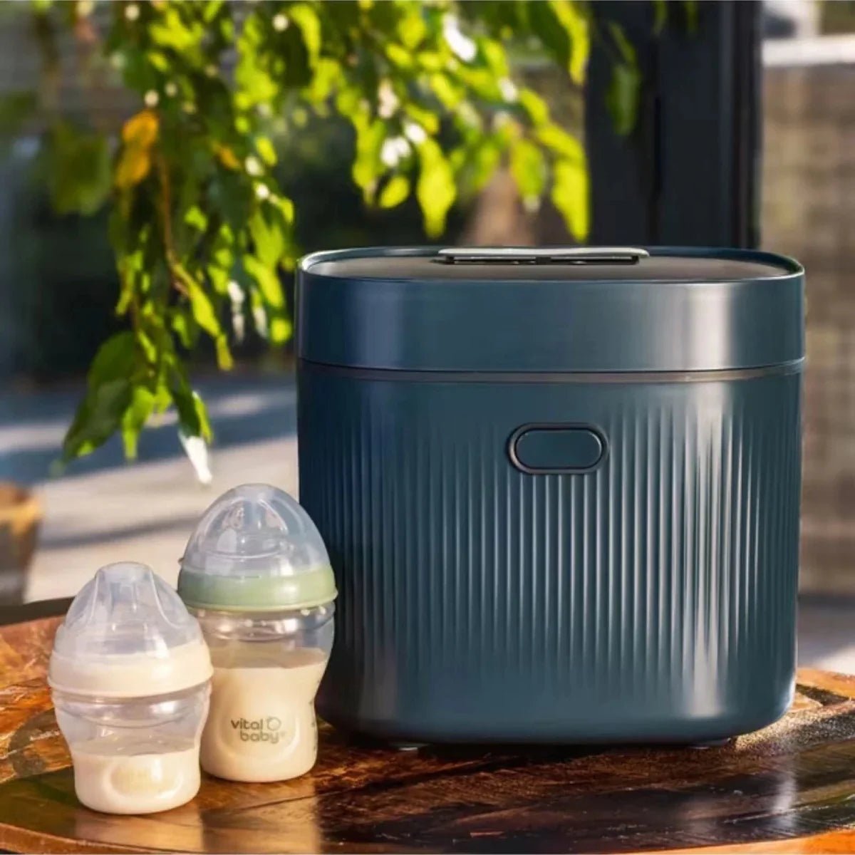 Vital Baby Advanced Pro UV Steriliser & Dryer (3rd Gen) - Smoky Blue | Luxury Home Accessories | Heulog Glow
