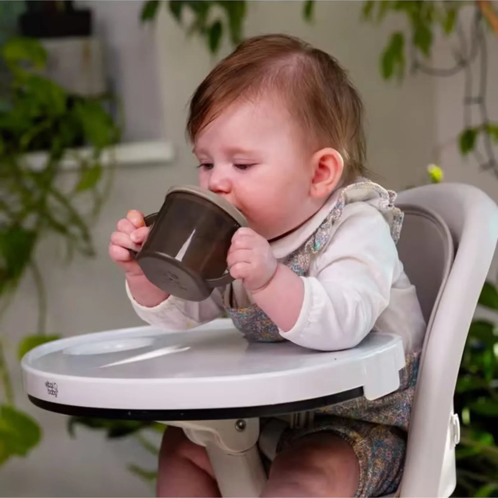 Vital Baby Hydrate Free Flow Cup 200ml - Natural Stone | Luxury Home Accessories | Heulog Glow