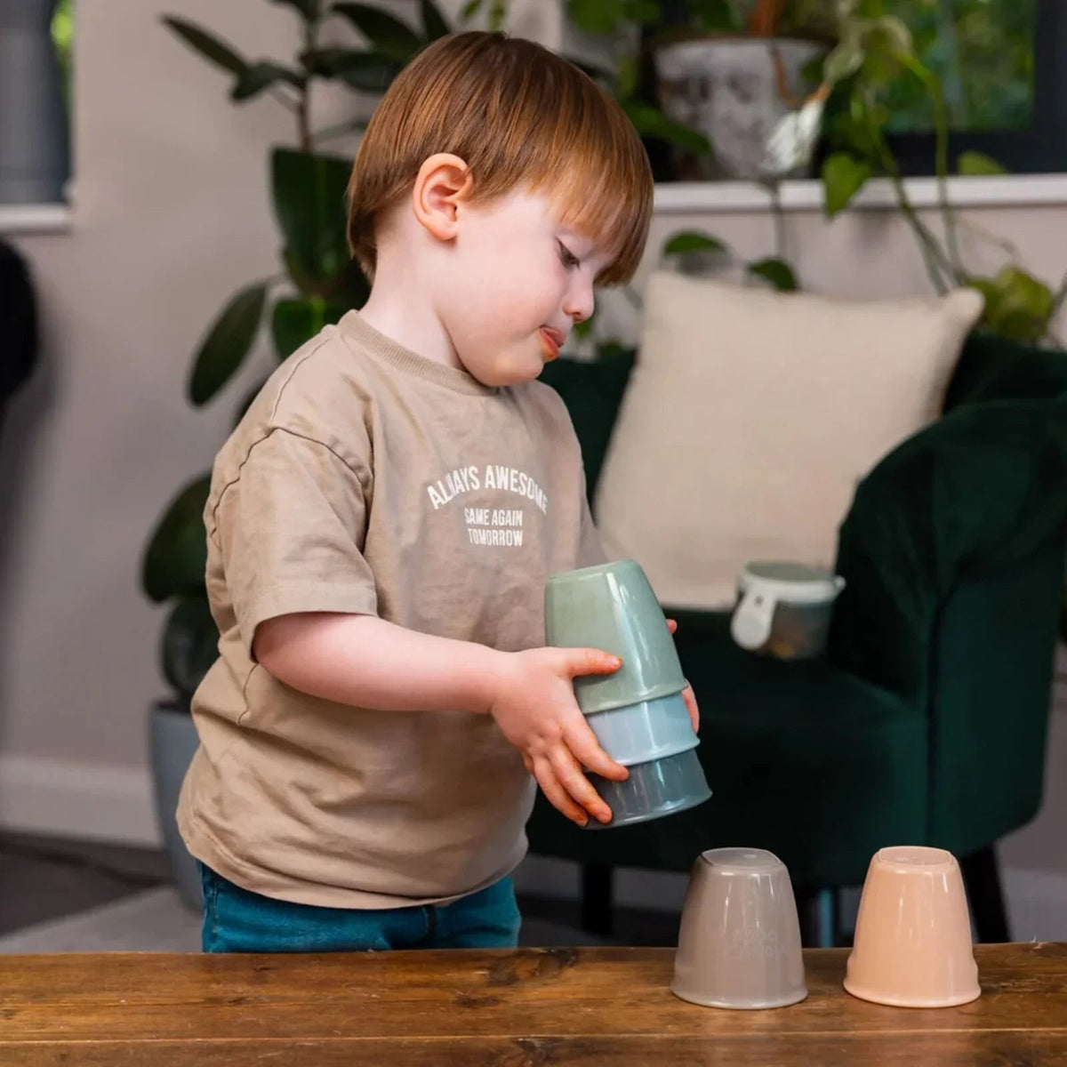 Vital Baby Nourish Perfectly Simple Cups Pack of 5 | Luxury Home Accessories | Heulog Glow