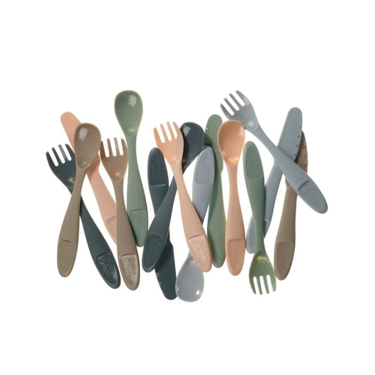 Vital Baby Nourish Perfectly Simple Cutlery Pack of 15 | Luxury Home Accessories | Heulog Glow