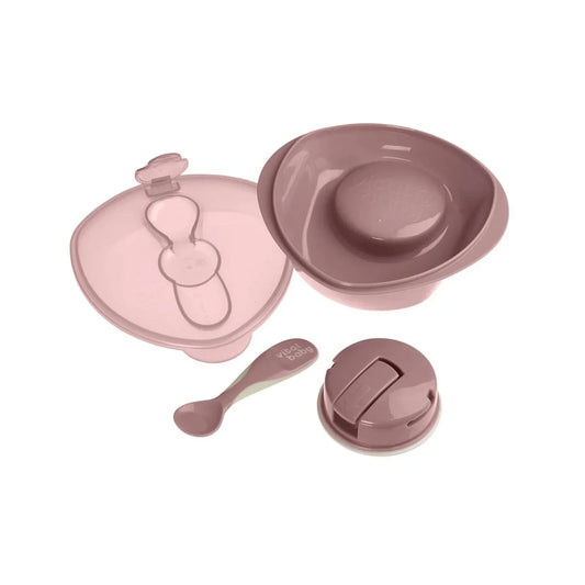 Vital Baby Nourish Power Suction Bowl - Natural Berry | Luxury Home Accessories | Heulog Glow