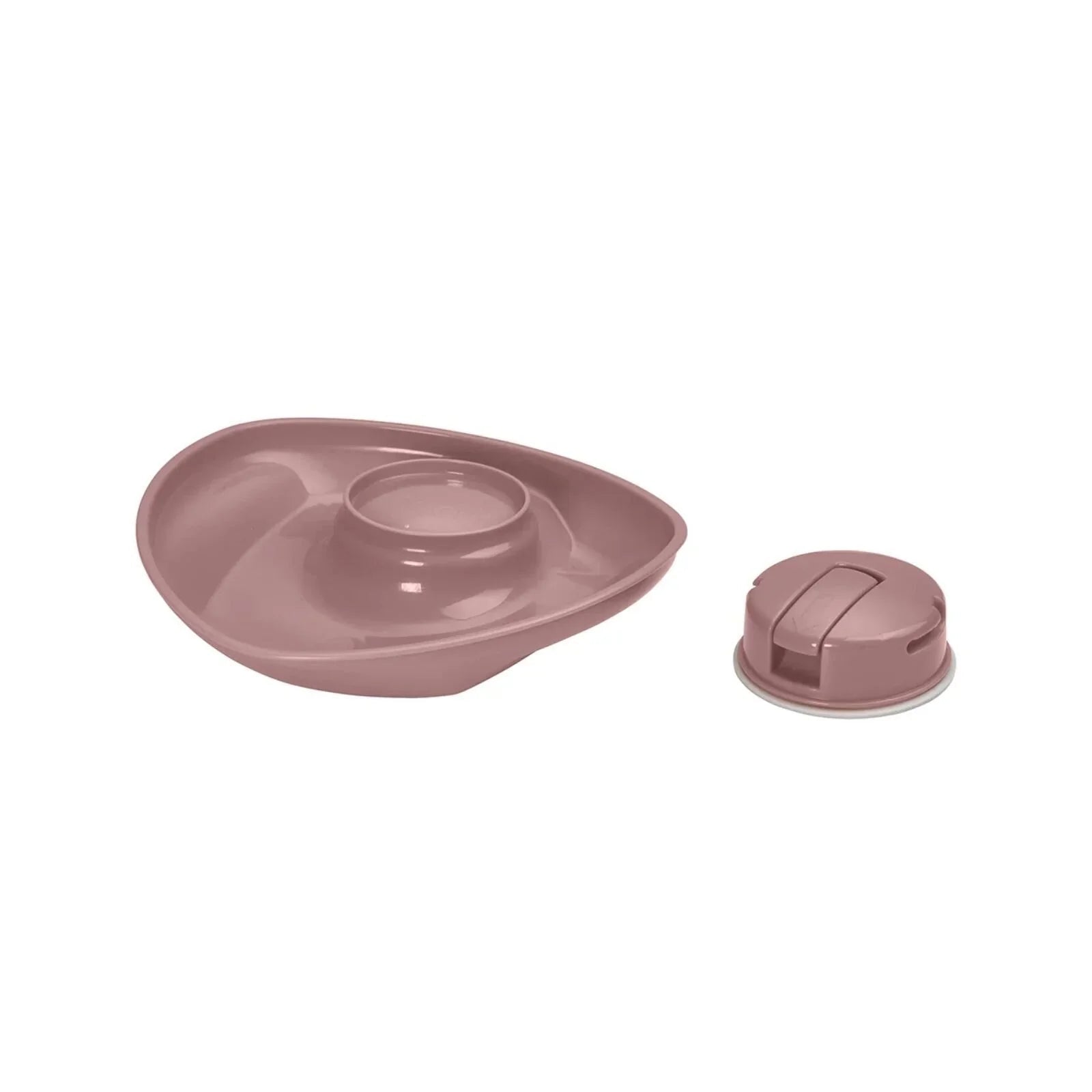 Vital Baby Nourish Power Suction Plate - Natural Berry | Luxury Home Accessories | Heulog Glow