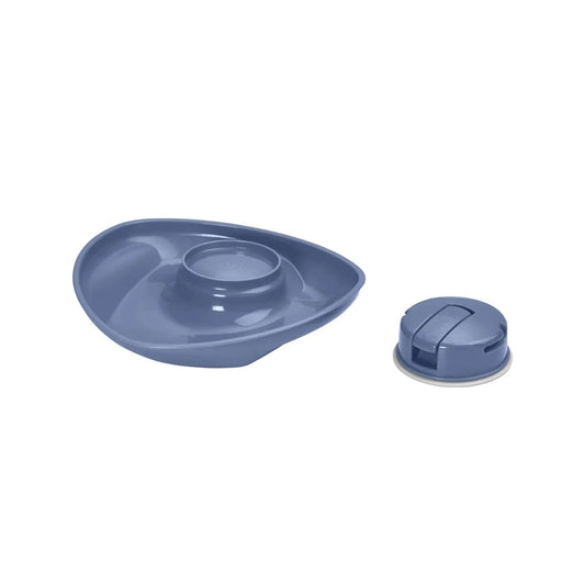 Vital Baby Nourish Power Suction Plate - Natural Grape | Luxury Home Accessories | Heulog Glow