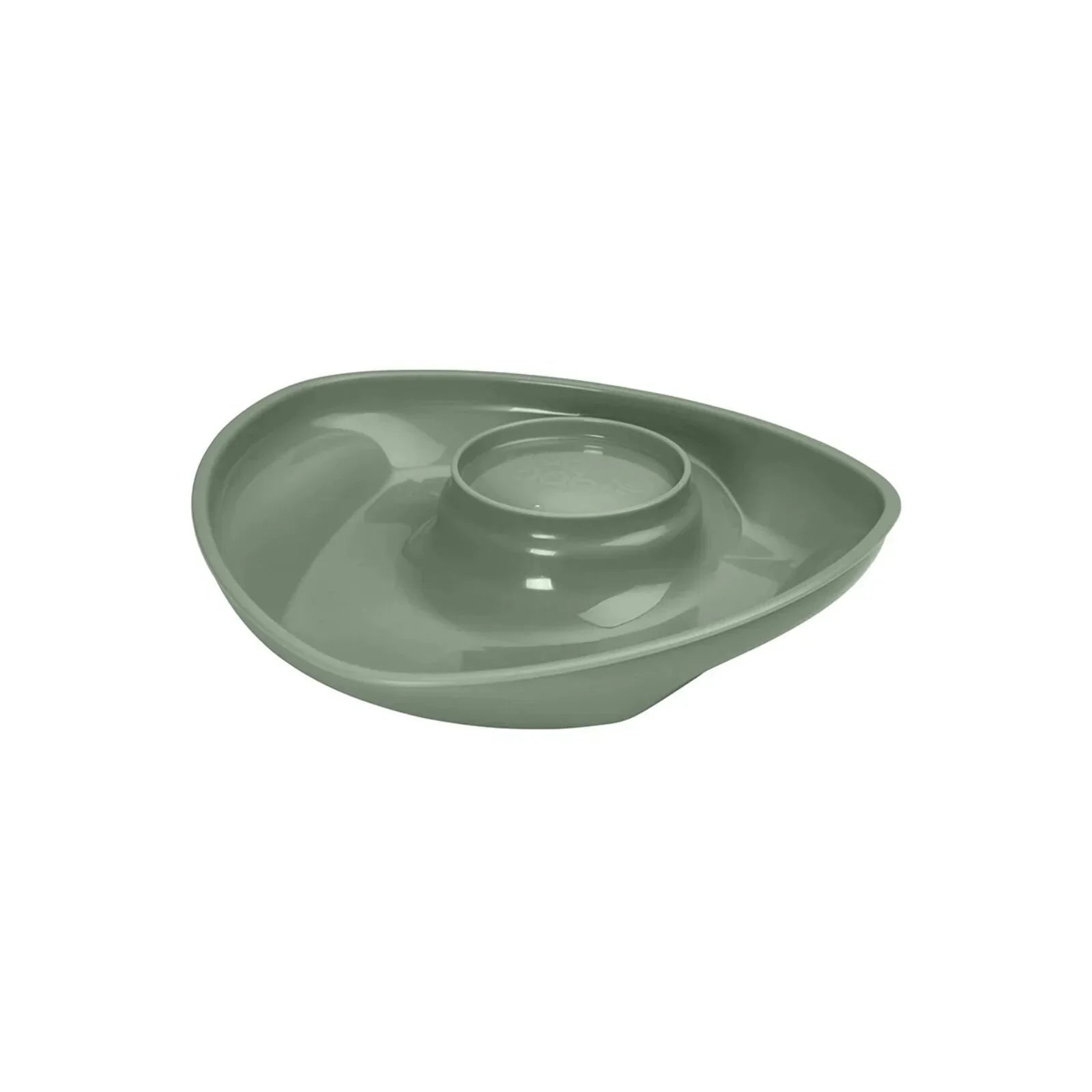 Vital Baby Nourish Power Suction Plate - Natural Moss | Luxury Home Accessories | Heulog Glow