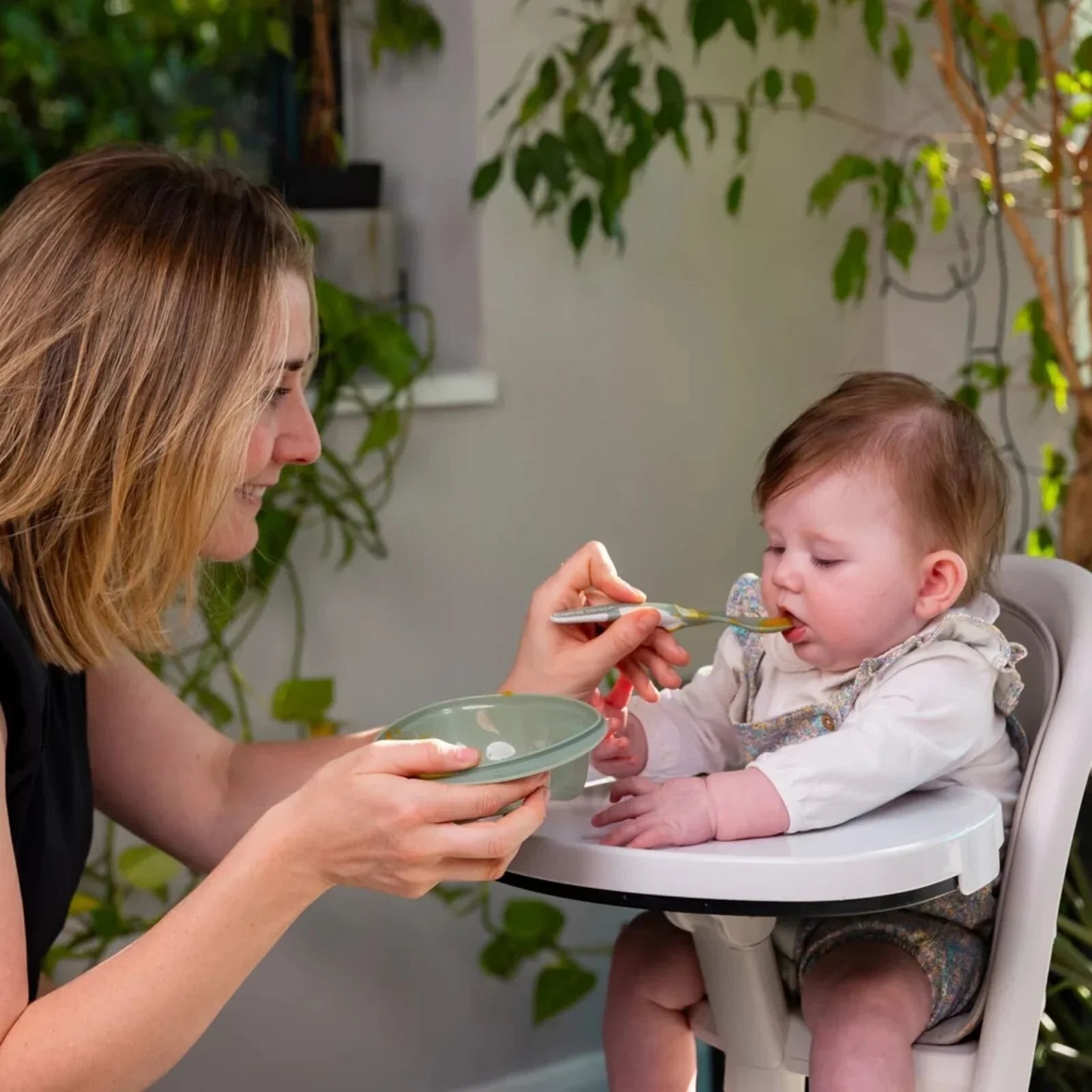 Vital Baby Nourish Scoop Feeding Set 2 pcs - Natural Grape | Luxury Home Accessories | Heulog Glow