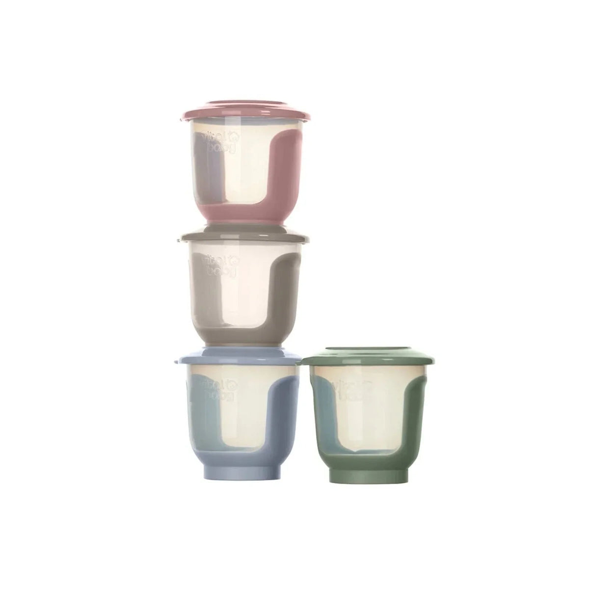 Vital Baby Nourish Store & Wean Pots 120ml Pack of 4 | Luxury Home Accessories | Heulog Glow