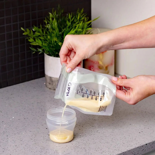 Vital Baby Nurture Easy Pour Breast Milk Storage Bags 30 pcs | Luxury Home Accessories | Heulog Glow