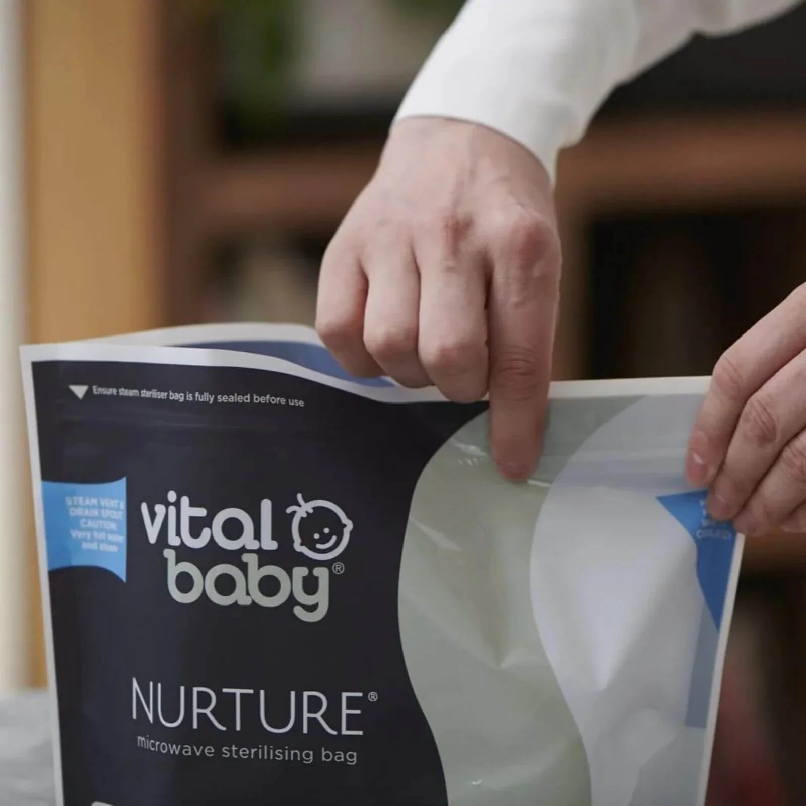Vital Baby Nurture Microwave Sterilising Bags 5 pcs | Luxury Home Accessories | Heulog Glow