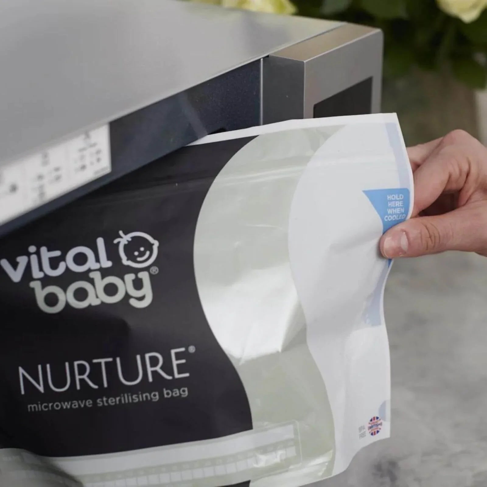 Vital Baby Nurture Microwave Sterilising Bags 5 pcs | Luxury Home Accessories | Heulog Glow
