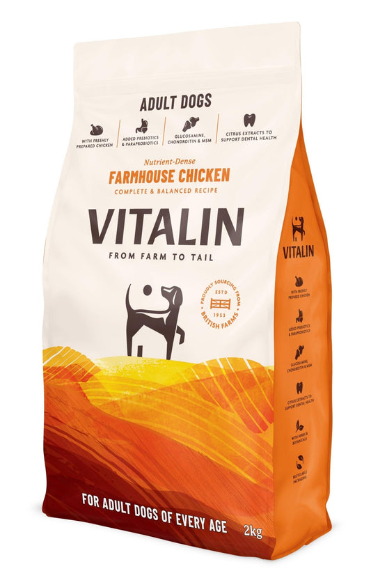 Vitalin Adult Farmhouse Chicken 8kg | Luxury Home Accessories | Heulog Glow
