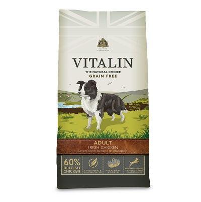 Vitalin Adult Grain Free Fresh Chicken 8kg | Luxury Home Accessories | Heulog Glow