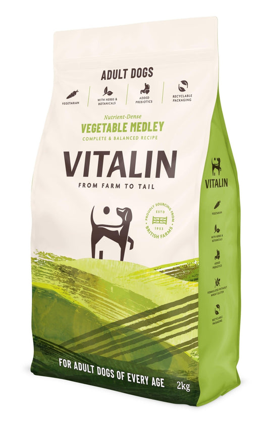 Vitalin Adult Veg Medley 8kg | Luxury Home Accessories | Heulog Glow