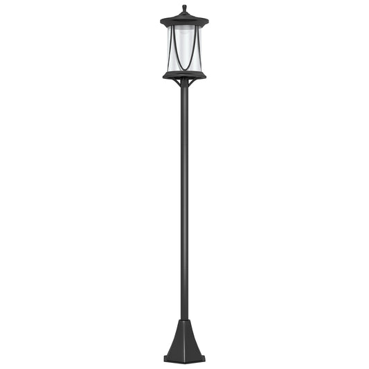 Outsunny 1.3 M LED Outdoor Street Light, Waterproof IP44, Cool White