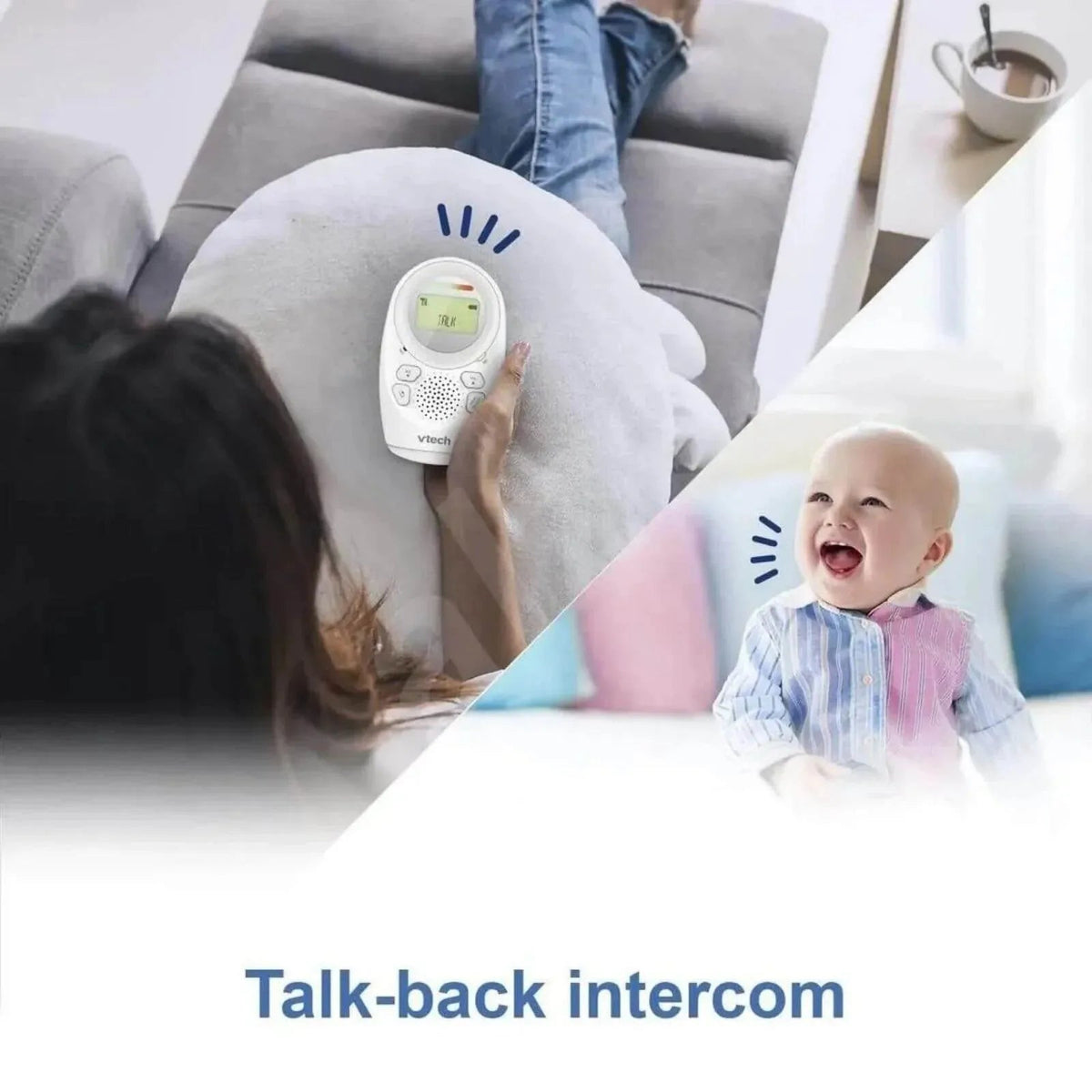 Vtech Digital Audio Monitor with Night Light & Projection | Luxury Home Accessories | Heulog Glow