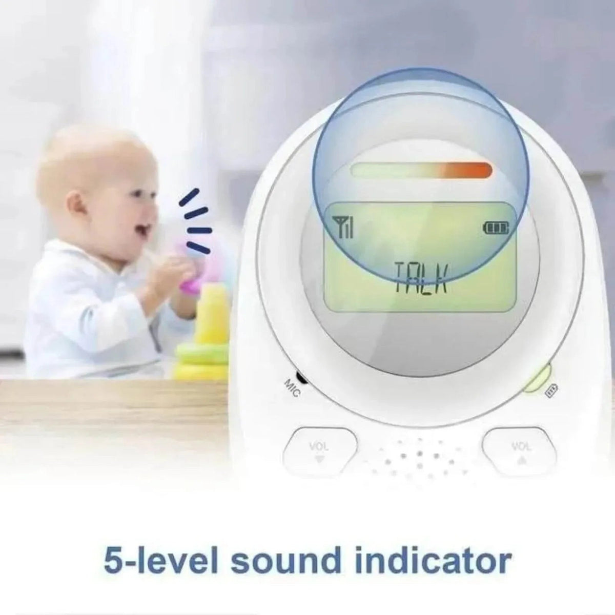 Vtech Digital Audio Monitor with Night Light & Projection | Luxury Home Accessories | Heulog Glow