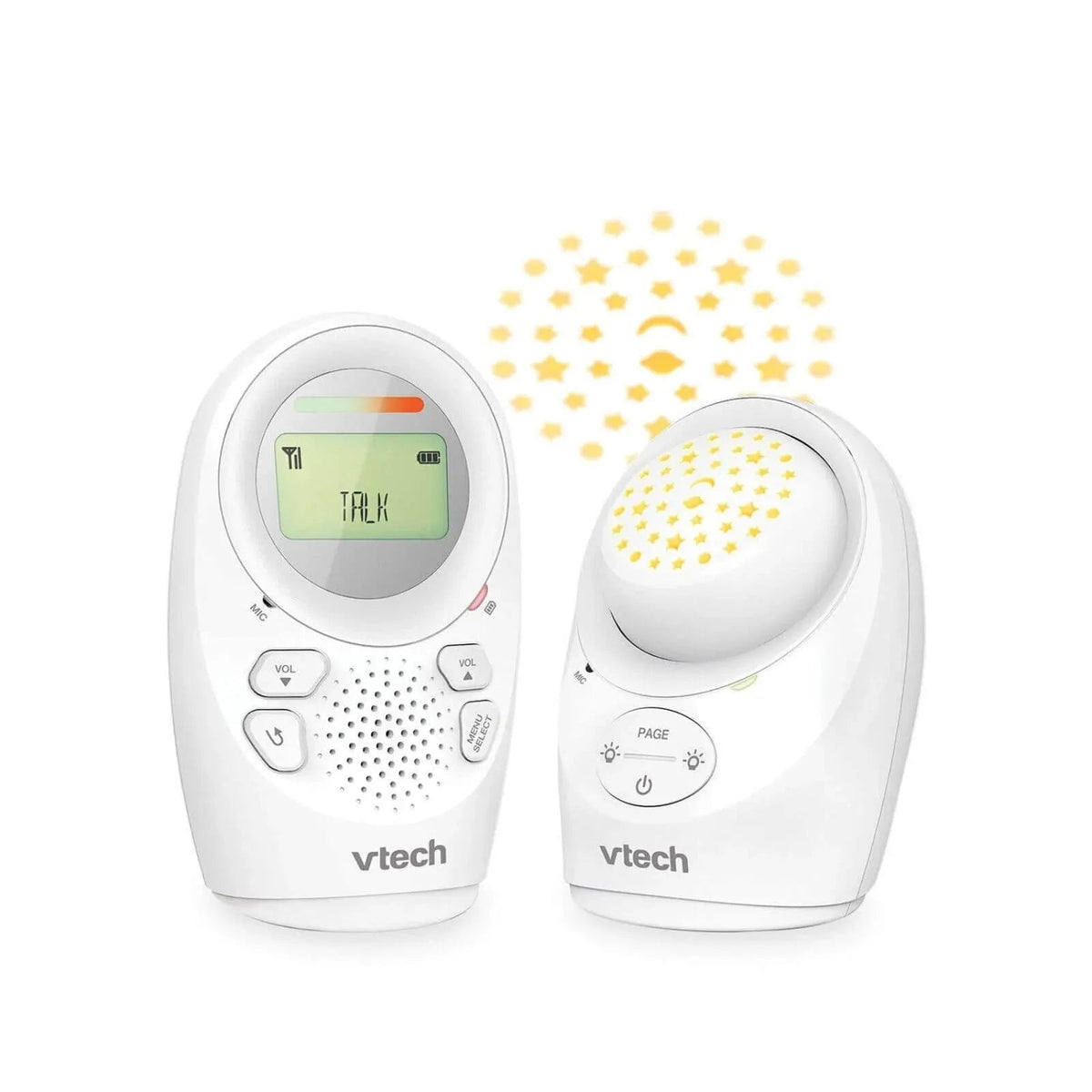 Vtech Digital Audio Monitor with Night Light & Projection | Luxury Home Accessories | Heulog Glow