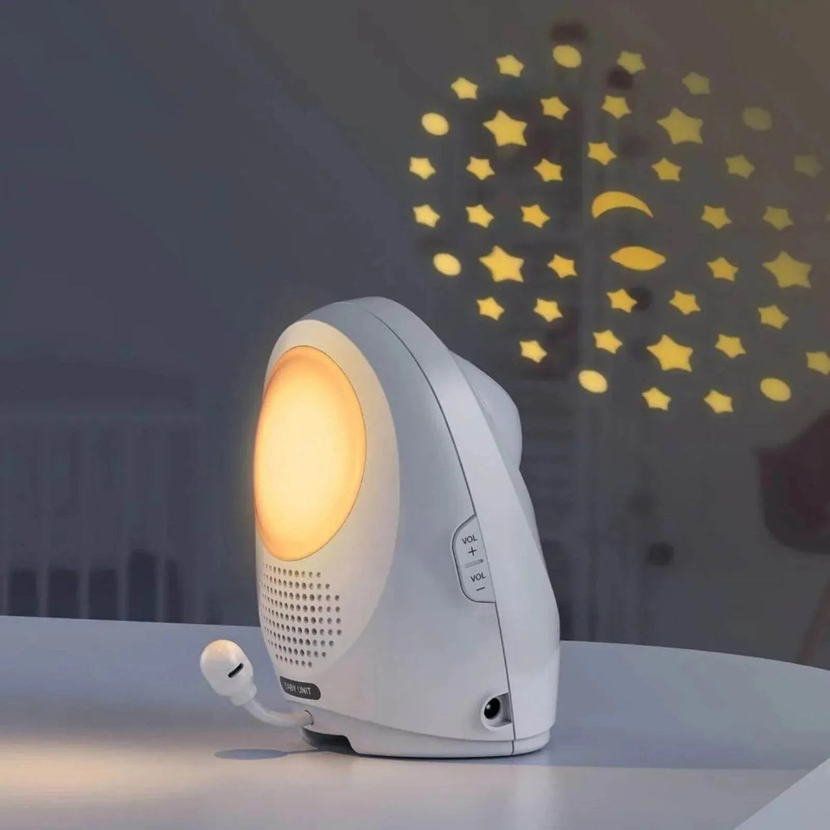 Vtech Digital Audio Monitor with Night Light & Projection | Luxury Home Accessories | Heulog Glow