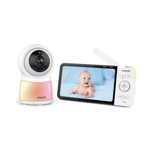 VTech RM5755HD 5" Smart Wi-Fi 1080p Video Baby Monitor | Luxury Home Accessories | Heulog Glow