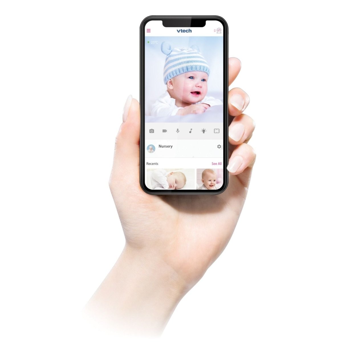 VTech - RM5766HD Smart Video Baby Monitor | Luxury Home Accessories | Heulog Glow