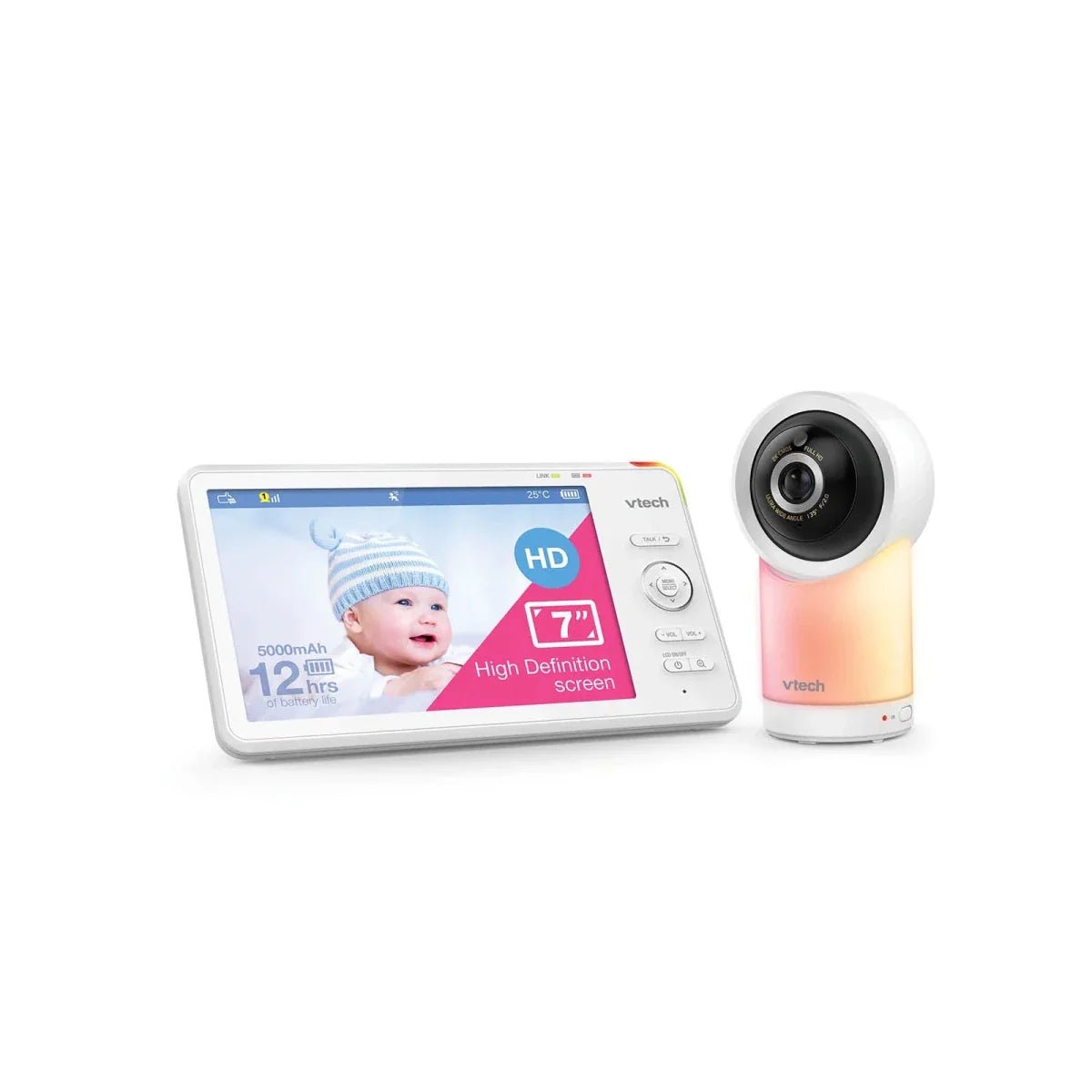 VTech RM7766HD Smart Video Baby Monitor | Luxury Home Accessories | Heulog Glow