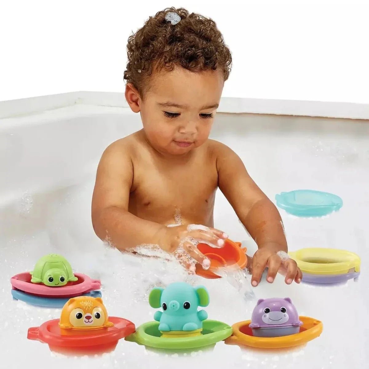 Vtech Stack & Splash Bathtime Boats | Luxury Home Accessories | Heulog Glow