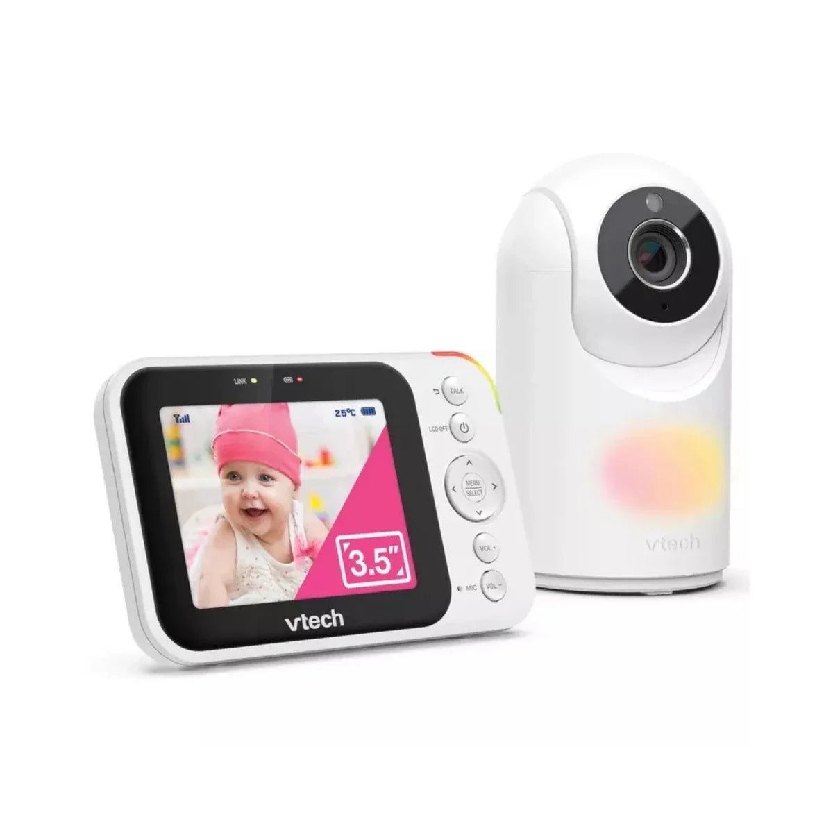 VTech VM4263 3.5" Pan & Tilt Video Monitor | Luxury Home Accessories | Heulog Glow